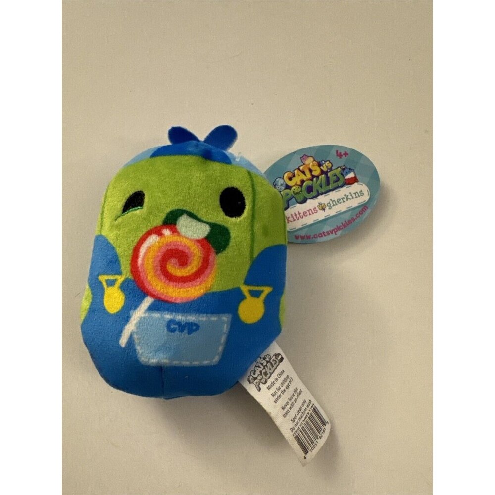 New Cat Vs Pickles Kittens Vs Gherkins Lil Cute Beanie Plush J33